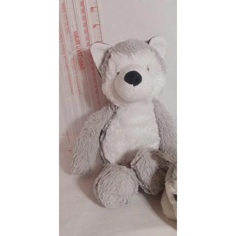 Carters Plush WOLF or HUSKY Dog Puppy great condition